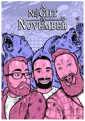 A Night in November - Band poster